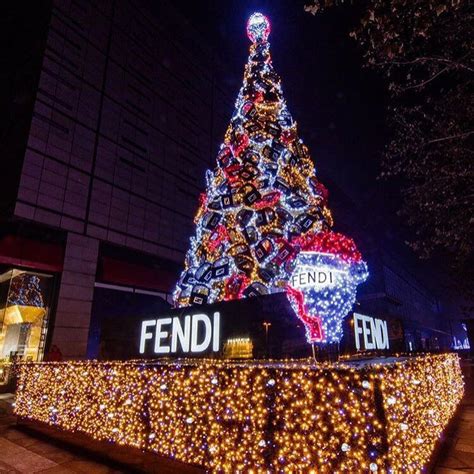 fendi christmas tree|FENDI Takes this Christmas Tree to New Levels of Luxe .